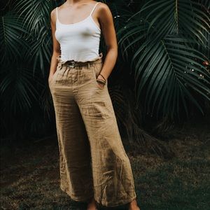 Zara Linen Trousers